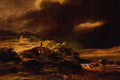 492092 Stormy Landscape , Rembrandt Harmenszoon Van Rijn A4 Photo Print
