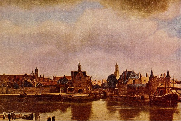 492094 View Of Delft , Jan Vermeer Van Delft A4 Photo Print
