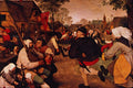 492098 Peasant's Dance , Pieter Brueghel A4 Photo Print