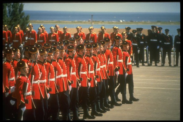 493011 Graduation Parade, RMC Royal Roads, Esquimault, Canada A4 Photo Print