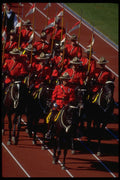 493014 RCMP Marching In Opening Ceremonies, Canada A4 Photo Print