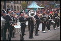 493027 Police Band Playing At The Remembrance Day Parade, England A4 Photo Print