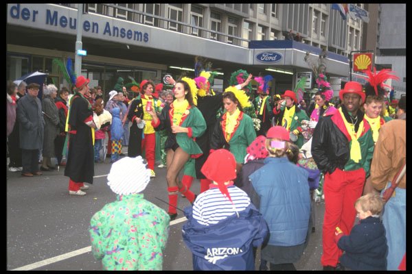 493040 Pre Lent Carnival Parade, Eindhoven, The Netherlands A4 Photo Print