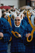 493062 Schergassler, Fasching Parade, Kuhbach, Germany A4 Photo Print