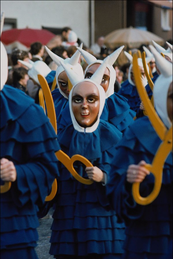 493062 Schergassler, Fasching Parade, Kuhbach, Germany A4 Photo Print