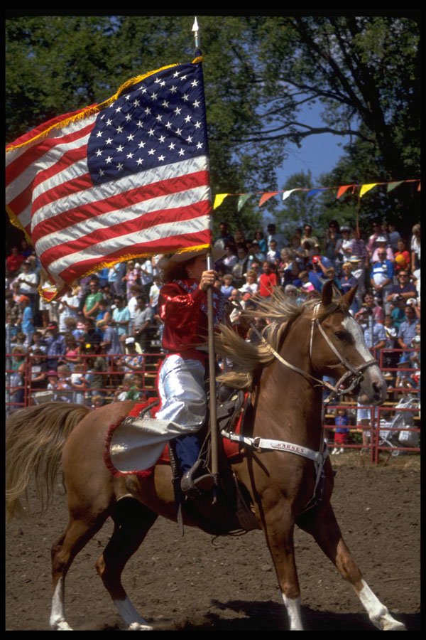 493087 American Pride, Upstate New York A4 Photo Print