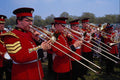 493090 Brass Band On VE Day In Hyde Park, London, England A4 Photo Print