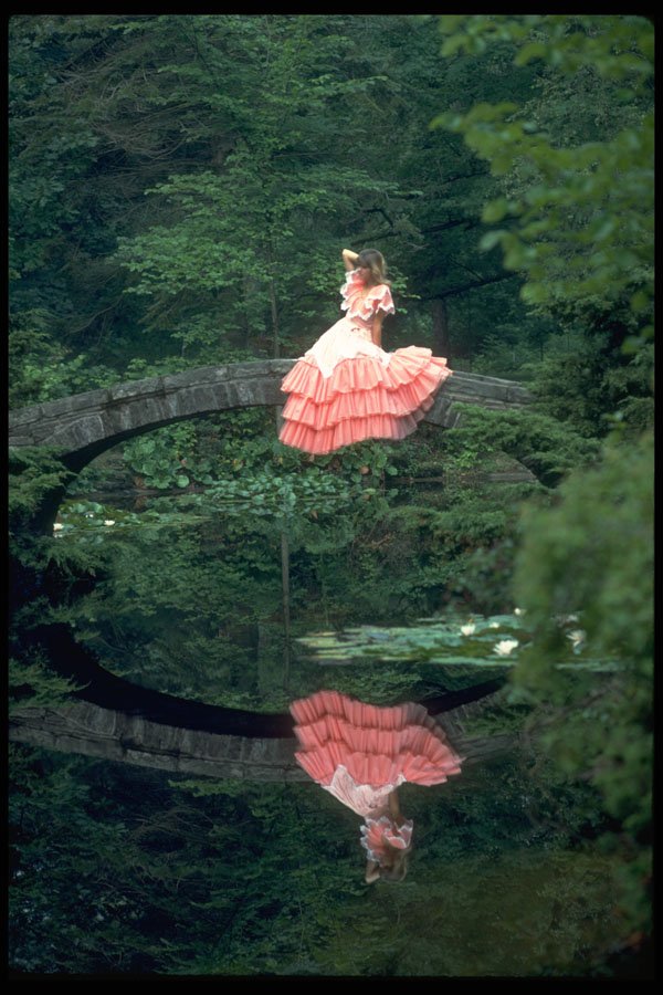 494004 Beautiful Reflections, Lady In Georgia, Mid 1930s A4 Photo Print