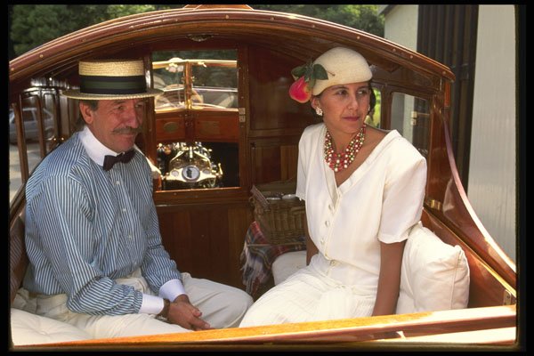 494055 Mr. And Mrs. Barravalle In Their 1928 Hydroplane A4 Photo Print