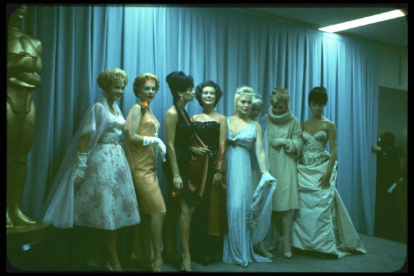 494079 Models Who Were At Academy Awards To Give Out Oscars A4 Photo Print
