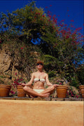 494082 Woman And Flowerpots, Mexico A4 Photo Print