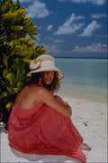 494086 Girl On Tropical Beach A4 Photo Print