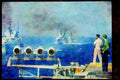 496000 NATO Fleet Off Deck Of Carrier A4 Limited Edition Watercolour Print