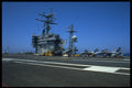 496004 Flight Deck USS Nimitz A4 Photo Print