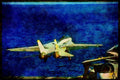 496015 F 14 Launches Off USS Constellation A4 Limited Edition Watercolour Print