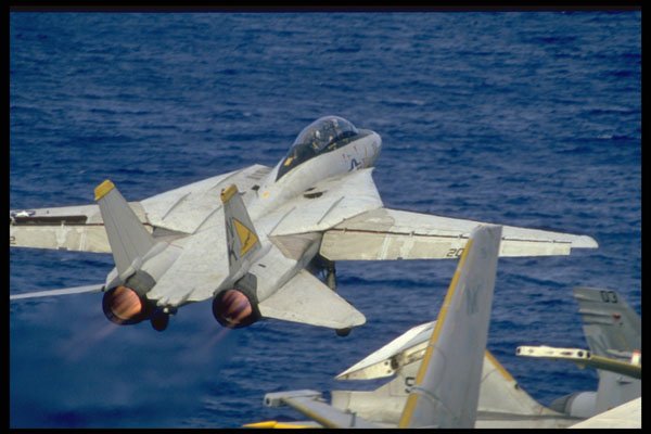 496035 F 14 Carrier Launch A4 Photo Print