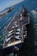496043 USS Ranger A4 Photo Print