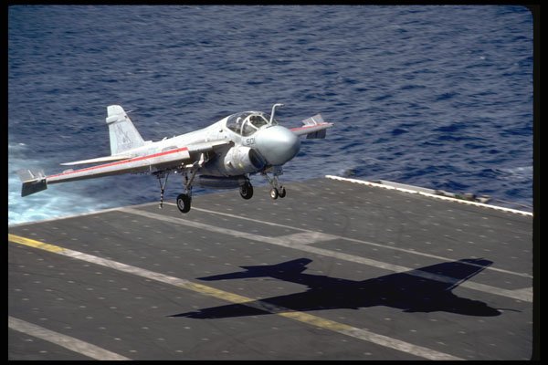 496071 A 6 Intruder About To Land On Carrier A4 Photo Print