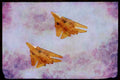 496079 Two F 14 Tomcats Flyby A4 Limited Edition Watercolour Print