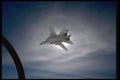 496092 Bottom View Of An F 14 In Flight A4 Photo Print