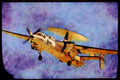 496098 E 2 Hawkeye Airborne Early Warning Aircraft A4 Limited Edition Watercolour Print