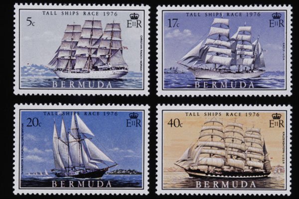 497008 Ships, Bermuda A4 Photo Print
