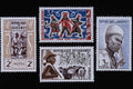 497020 Stamps Of Dahomey, Benin A4 Photo Print