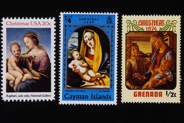 497036 Christmas, Caymen Islands, Grenada And US A4 Photo Print