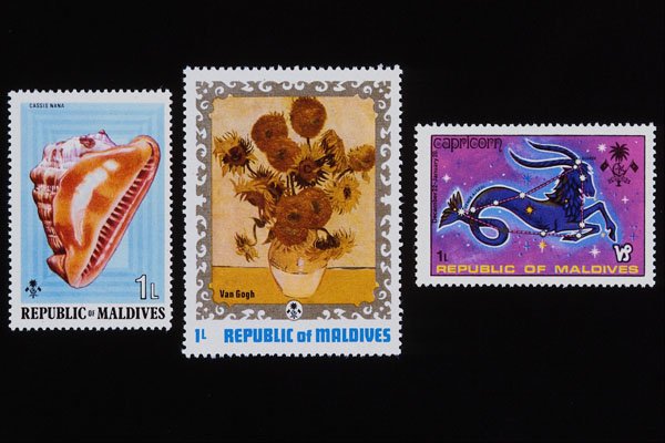 497047 Stamps Of Maldives A4 Photo Print