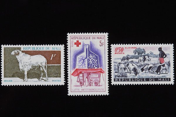 497048 Stamps Of Mali A4 Photo Print