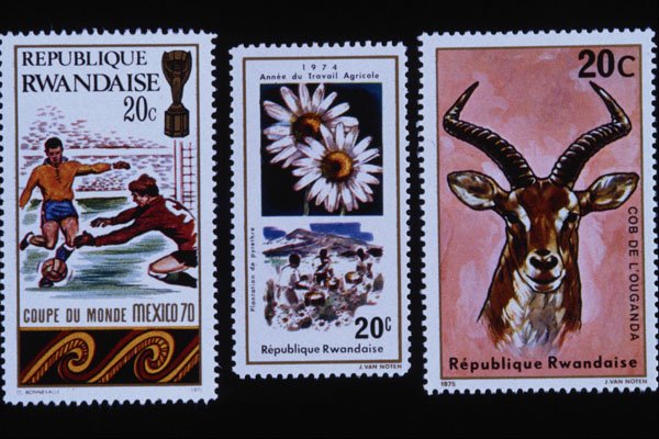 497067 Stamps Of Rwanda A4 Photo Print