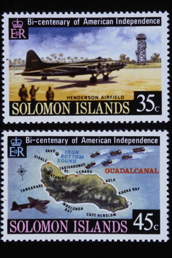 497072 World War II, Solomon Islands A4 Photo Print