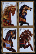 497086 Carousel Horses, United States A4 Photo Print