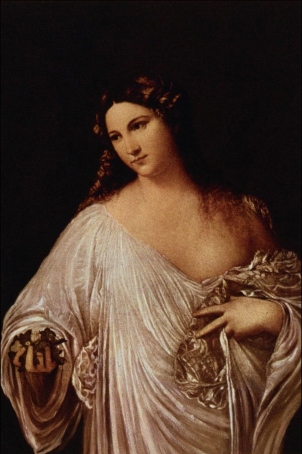 498000 La Flora , Titian A4 Photo Print