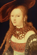 498001 Judith (detail), Lucas Cranach The Elder A4 Photo Print