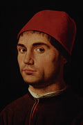 498002 Portrait Of A Man , Antonello Da Messina A4 Photo Print