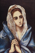 498012 Mater Dolorosa , El Greco A4 Photo Print