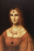 498016 A Young Patrician Lady , School Of Leonardo Da Vinci A4 Photo Print