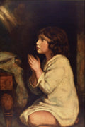 498029 The Infant Samuel At Prayer , Sir Joshua Reynolds A4 Photo Print