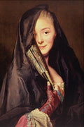 498030 The Veiled Lady , Alexander Roslin A4 Photo Print