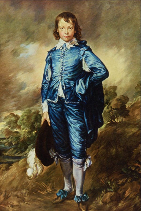 498036 The Blue Boy , Thomas Gainsborough A4 Photo Print