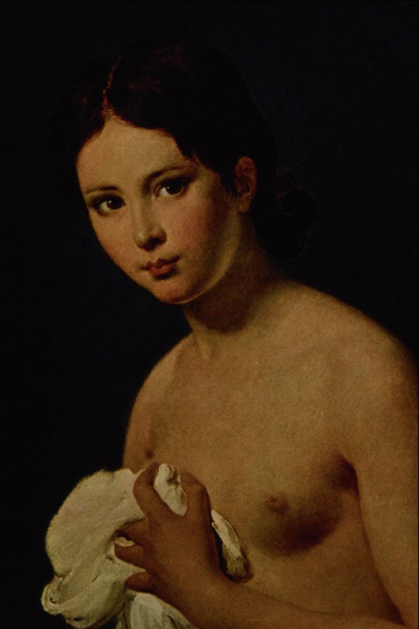 498041 Portrait De Jeune Fille , Jacques Louis David A4 Photo Print