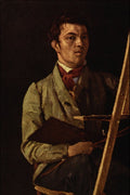 498045 Self Portrait , Jean Baptiste Camille Corot A4 Photo Print