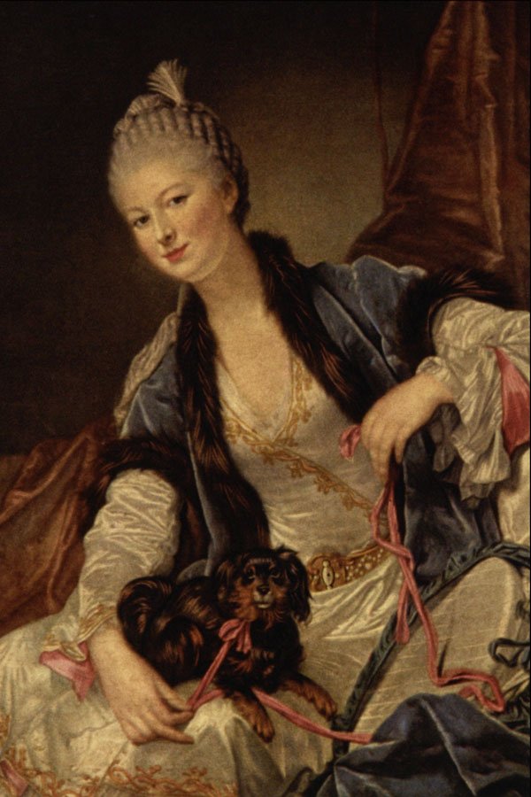 498046 Portrait Of Marquise De Chauvelin , Jean Baptiste Greuze A4 Photo Print