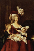 498052 Maria Antonietta Coi Figli , Elisabeth Vigee Lebrun A4 Photo Print