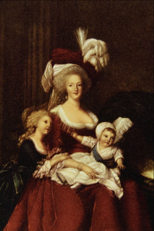 498052 Maria Antonietta Coi Figli , Elisabeth Vigee Lebrun A4 Photo Print