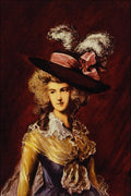 498055 Ritratto , Thomas Gainsborough A4 Photo Print