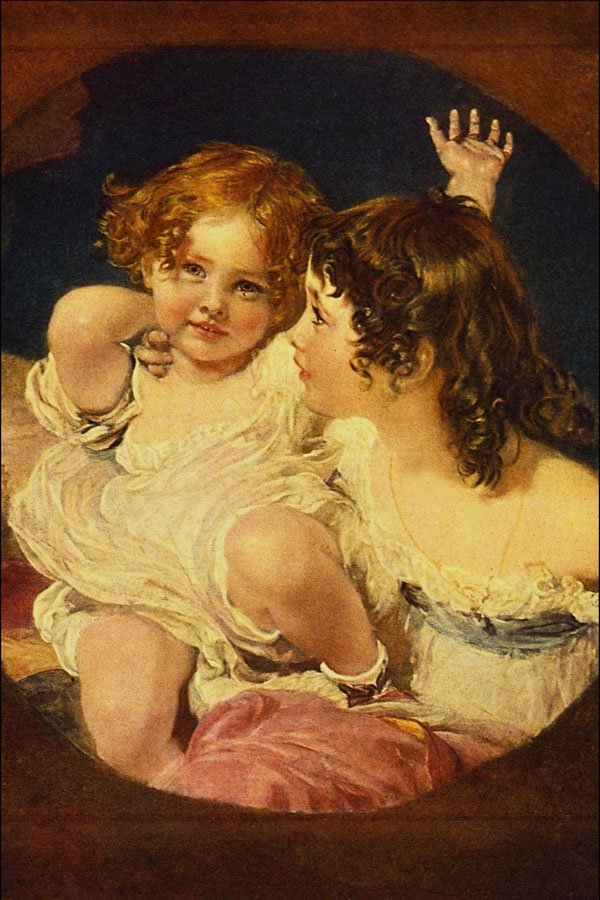 498063 The Calmady Children , Sir Thomas Lawrence A4 Photo Print