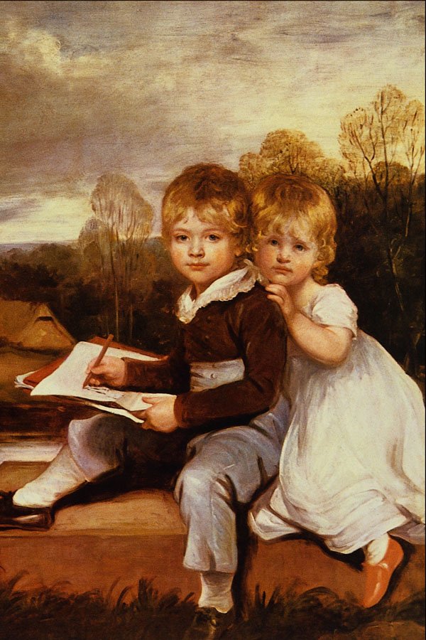 498064 The Bowden Children , John Hoppner A4 Photo Print