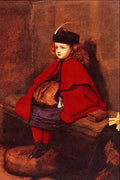 498070 My First Sermon , Sir John Everett Millais A4 Photo Print